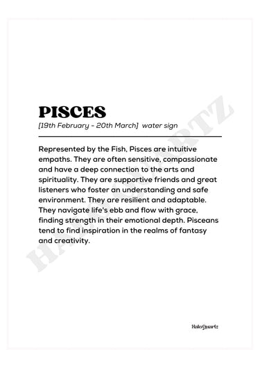Pisces Halo Quartz
